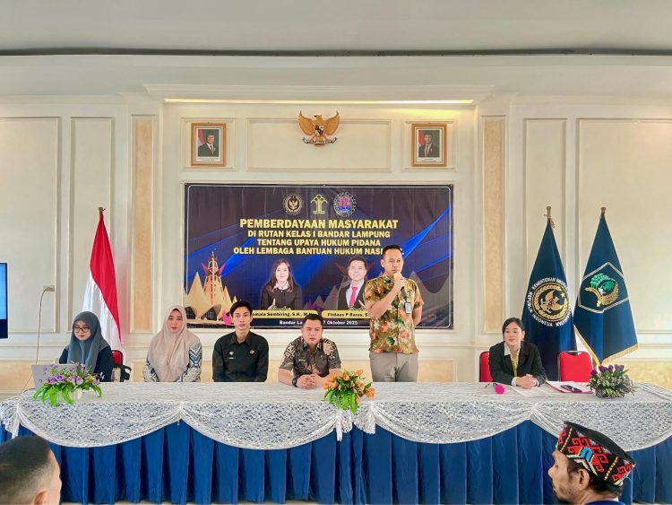 Karutan Wahyu Resmi Buka Acara Pemberdayaan Masyarakat oleh LBH Nasional: Fokus pada Upaya Hukum Pidana bagi Warga Binaan