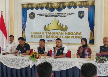 Rutan Kelas I Bandar Lampung Gelar Sidang TPP, Evaluasi Pembinaan dan Hak Integrasi WBP