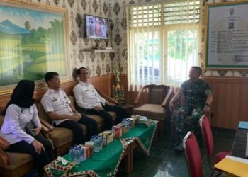 Rutan Kota Agung Laksanakan Kunjungan Kerja ke Kodim 0424 Tanggamus