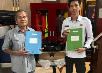 Perkaya Literasi Warga Binaan, Rutan Bandar Lampung Terima 100 Buku dari Perpusnas RI