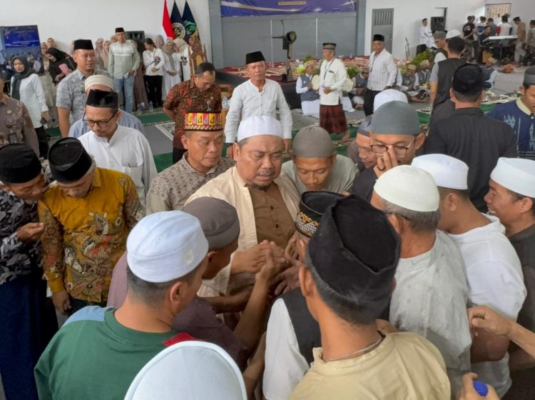 Pengajian Akbar Lapas Narkotika Bandar Lampung, Ustaz KH. Muhayat Tekankan Warga Binaan Hijrah dari Narkoba