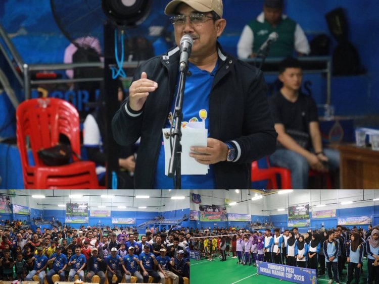 Bupati Anwar Sadat Dorong Pembinaan Atlet Muda Berkelanjutan Melalui Turnamen Bulutangkis Berkah Madani Cup Tahun 2026