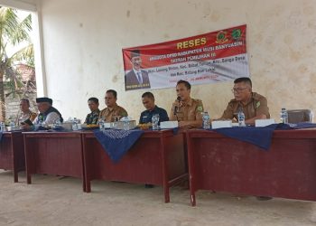 Kegiatan Reses Anggota DPRD Kab. Muba Bapak Indra Jaya Kesuma, SH.,MH berserta rombongan