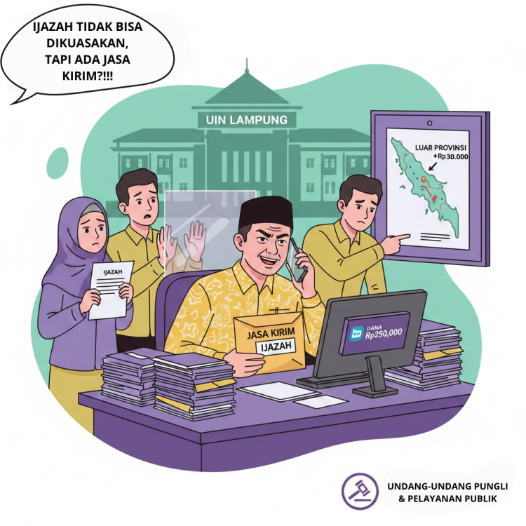 Diduga Ada Pungli di Fakultas Tarbiyah UIN Raden Intan Lampung, Alumni Keluhkan Pengambilan Ijazah Tak Bisa Dikuasakan