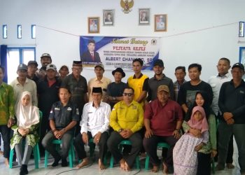 Wakil Ketua DPRD Tanjab Barat Gelar Reses di Pematang Lumut, Warga Sampaikan Usulan Pembangunan