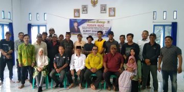 Wakil Ketua DPRD Tanjab Barat Gelar Reses di Pematang Lumut, Warga Sampaikan Usulan Pembangunan