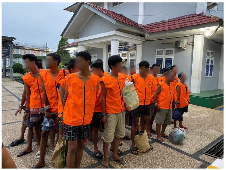 27 Warga Binaan Rutan Kelas I Bandar Lampung Dimutasi ke Rutan Kelas IIB Kotabumi, Proses Berjalan Aman dan Tertib