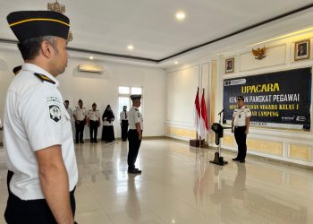 Mengukir Prestasi, Meneguhkan Integritas, Momentum Kenaikan Pangkat di Rutan Kelas I Bandar Lampung