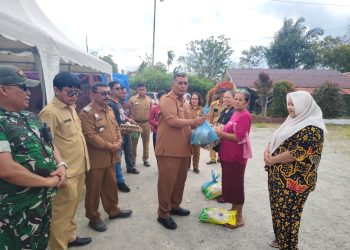 Bupati Imbau Warga Tidak Beli Berlebihan saat Gerakan Pangan Murah di Parsoburan
