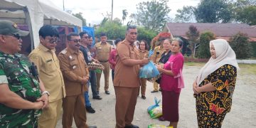 Bupati Imbau Warga Tidak Beli Berlebihan saat Gerakan Pangan Murah di Parsoburan