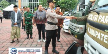Polres Gresik Gelar Apel Pasukan Ops Ketupat Semeru 2026, Siap Amankan Mudik Lebaran