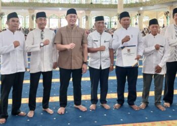 Pimpinan Baznas Kota Lubuk Linggau Terima SK, Sertijab 17 Maret Nanti