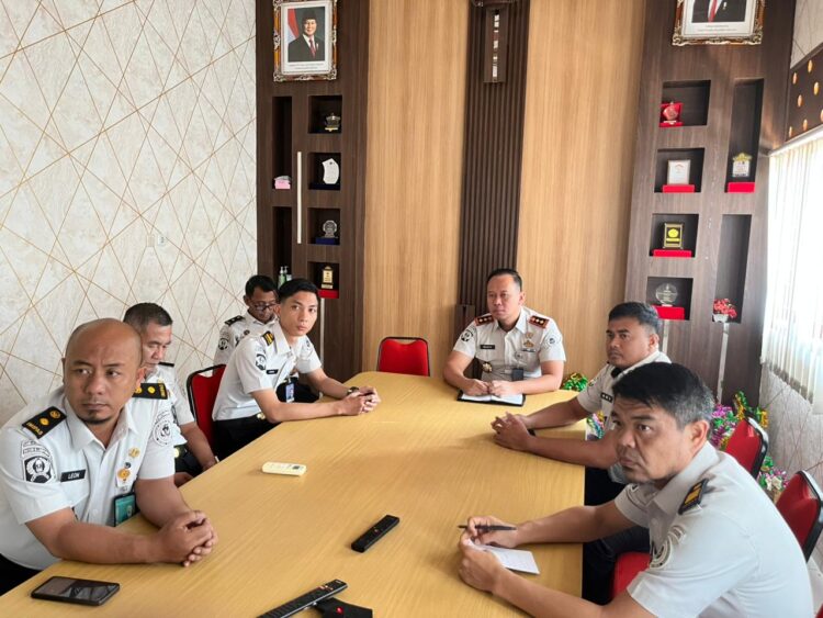 Rutan Kelas I Bandar Lampung Ikuti Pengarahan Kesiapan Layanan Kunjungan Idul Fitri 1447 H Secara Virtual