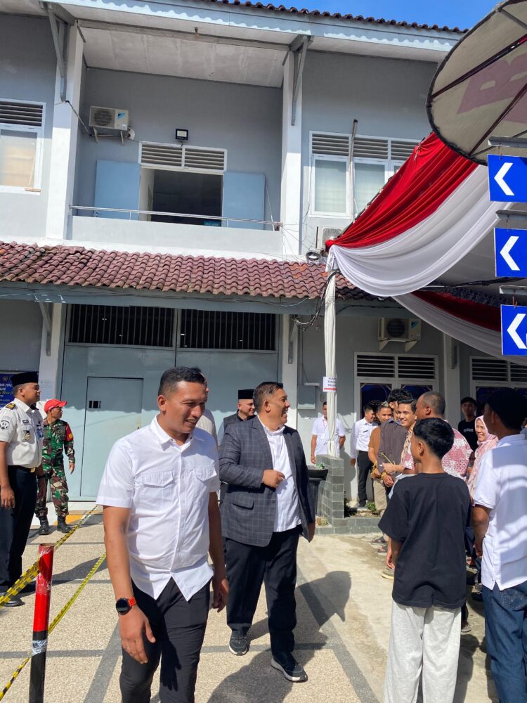Pemantauan Pelayanan Publik Libur Idul Fitri, Rutan Bandar Lampung Terima Kunjungan Sekretaris Kemenko Kumham Imipas