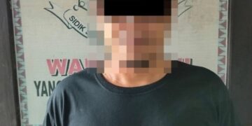 Polsek Baradatu Amankan Pelaku Penipuan dan Penggelapan Motor di Pasar Baradatu