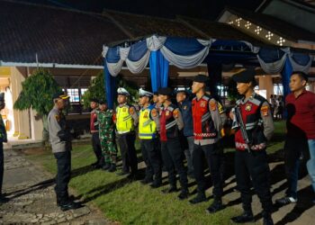 Polres Way Kanan Amankan Perayaan Paskah 2026 di Gereja Baradatu