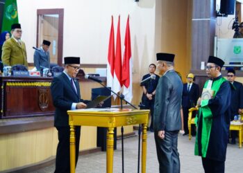 Sodingun Resmi Dilantik Gantikan Nyadiyanto, Bupati Toha Harap Perkuat Sinergi DPRD dan Pemkab Muba