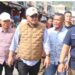 Walikota Alfin, S.H. Didampingi Sekretaris Alpian Meninjau Kondisi Lapak Pedagang Pasar Tanjung Bajure