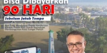 Walikota Alfin, SH Memberikan Kemudahan Membayar Pajak Bagi Kendaraan Bermotor