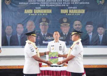 Pergantian Kalapas Kotaagung, Momentum Baru Perkuat Pembinaan dan Integritas