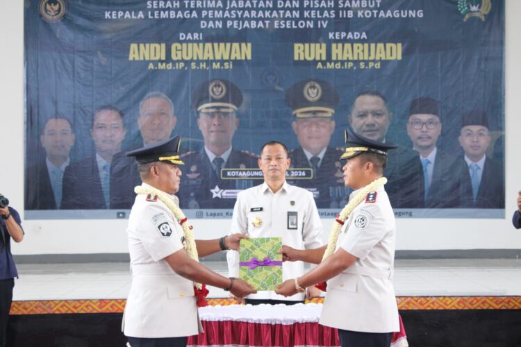 Pergantian Kalapas Kotaagung, Momentum Baru Perkuat Pembinaan dan Integritas