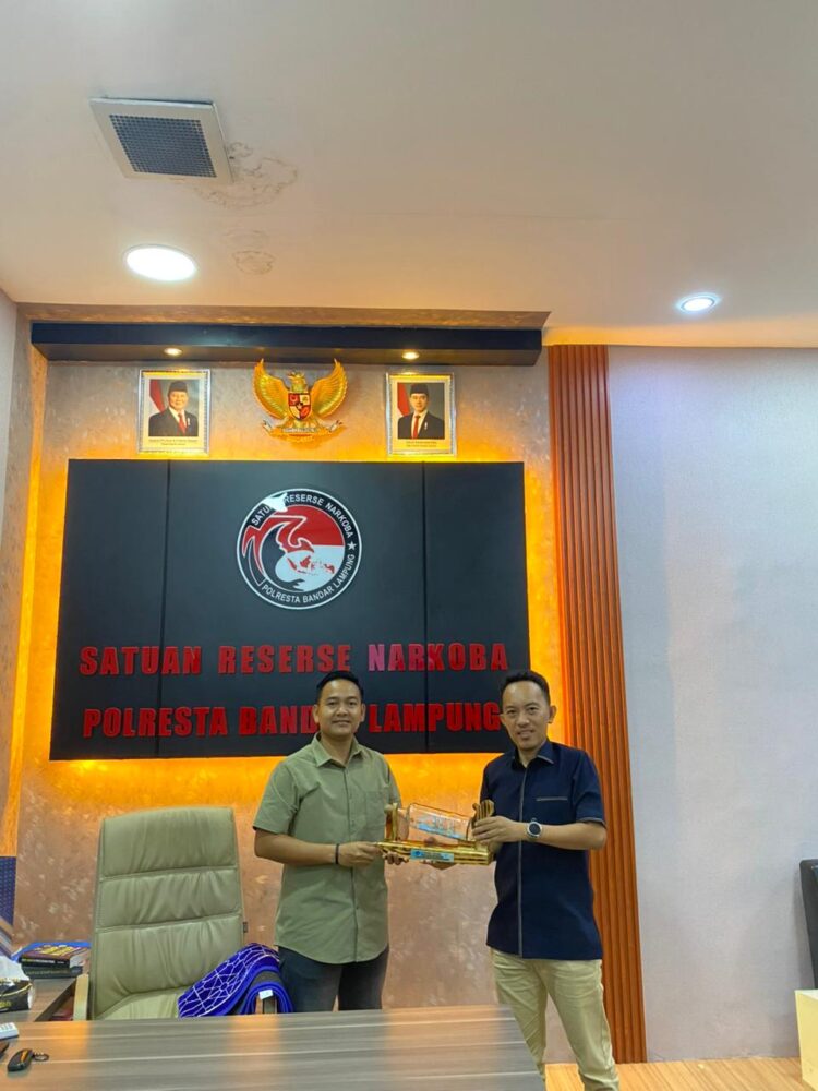 Harmoni Antar Instansi Kian Solid, Rutan dan Polresta Bandar Lampung Perkuat Sinergi Berantas Narkoba