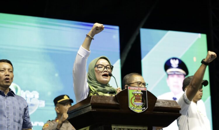 Festival UMKM HUT ke-27 Lamtim Dongkrak Ekonomi hingga Rp. 10,55 Miliar