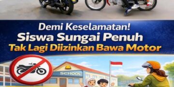 Siswa Dilarang Bawa Motor ke Sekolah, Wali Kota Sungai Penuh Ambil Langkah Tegas Demi Keselamatan