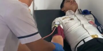 Lembaga Pemasyarakatan Surulangun Rawas Gelar Aksi Donor Darah Peringati Hari Bakti ke-62