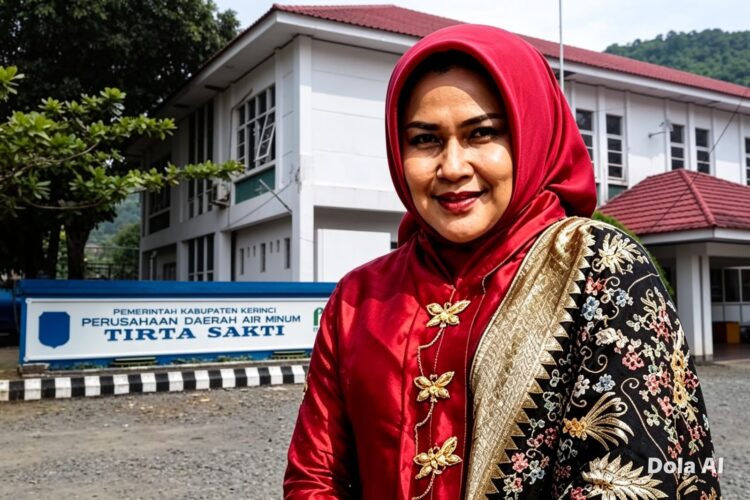 Resmi ditunjuk oleh Bupati Kerinci,Maya Novefri,sebagai Plt Direktur Utama PDAM Tirta Sakti