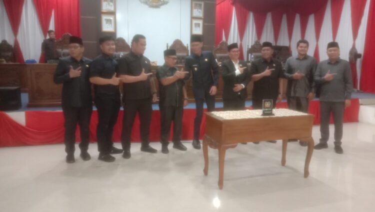 Wakil Bupati Muratara Hadiri Paripurna: Enam Raperda Disepakati Jadi Prioritas Propemperda 2026