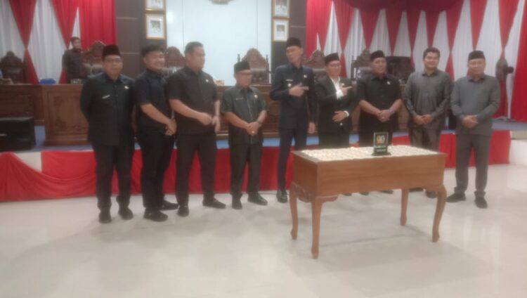 Muratara Gelar Paripurna DPRD: Enam Raperda Disepakati Masuk Program Pembentukan Perda 2026