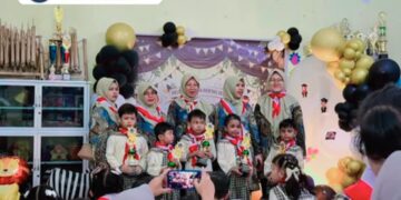 Penuh Haru, TK Permata Hati Gelar Pelepasan, Tasyakuran, dan Pembagian rapor serta ijazah
