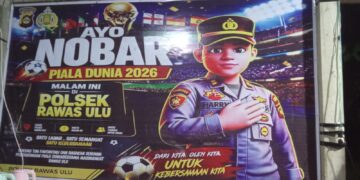 Semarak HUT Bhayangkara ke‑80: Polsek Rawas Ulu Buka Pintu Markas, Gabungkan Lomba dan Nonton Bareng Bersama Warga   