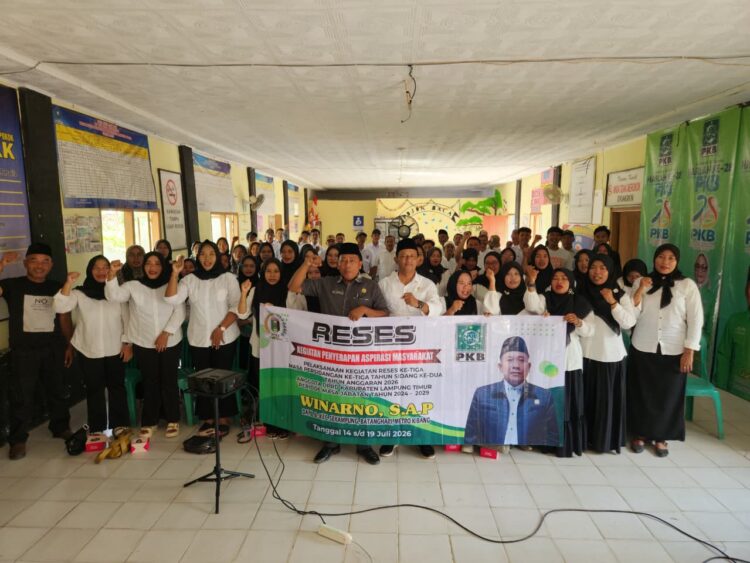 Reses Anggota DPRD Lampung Timur di Banarjoyo, Winarno SAP Serap Aspirasi Warga dan Dorong Pembangunan Tepat Sasaran