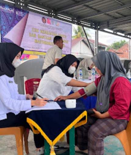 Lapas Kelas III Surulangun Rawas Gelar Bakti Sosial Kesehatan Gratis, Jalin Silaturahmi dengan Warga Sekitar