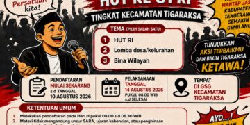 Semarak HUT ke-81 RI, Kecamatan Tigaraksa Gelar Lomba Stand Up Comedy